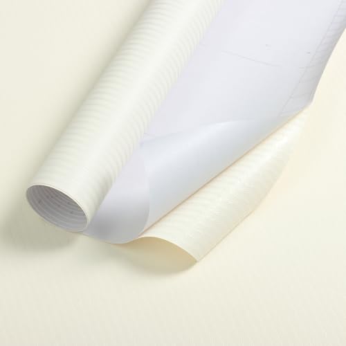 Orainege Peel and Stick Wallpaper Cream Beige Wallpaper - size: 15.7" x 393.7"
