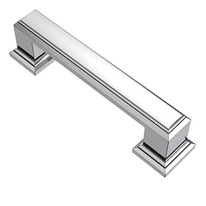 Alzassbg 3" Polished Chrome Cabinet Pulls and Handles 10 Pack, AL3071CP - color: Polished Chrome, size: 3" Hole Center