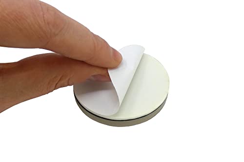 Shepherd Hardware 9453 2-Inch Round, Adhesive Slide Glide Furniture Sliders, 4-Pack, beige - size: 2 inch