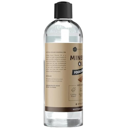 Kate Naturals Mineral Oil for Wood Cutting Board, Food Grade, Odorless,16oz - size: 16 fl oz