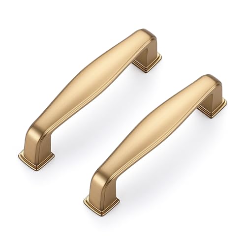Ravinte Champagne Bronze Cabinet Handles Solid Cabinet Pulls 3 Inch 30 Pack - color: Champagne Bronze