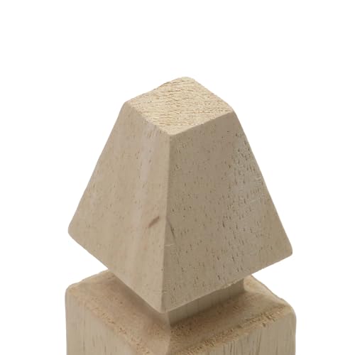 Unfinished Wooden Furniture Legs, 3.15 Inch Height, 4Pcs - size: Type-3