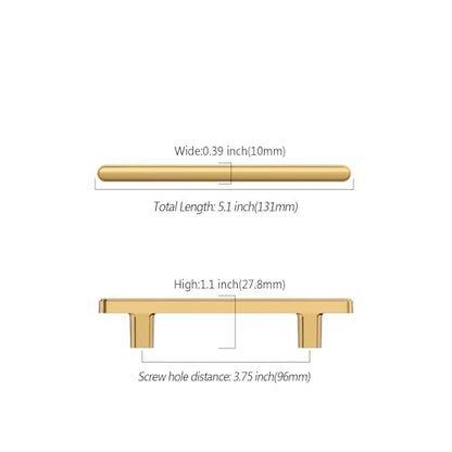 Asidrama 2244 10 Pack 3.75 Inch(96mm) Champagne Bronze Kitchen Cabinet Handles, Cabinet Pulls Kitchen Cabinet Hardware for Cupboard Drawer Pulls - color: Champagne Bronze, size: 3.75" Hole Center, style: 10 Pack