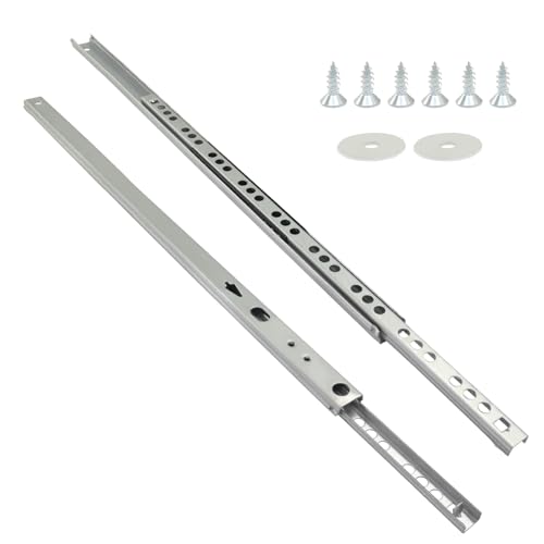 13.5" Small Narrow Drawer Slides, 1 Pair - size: 13.5"