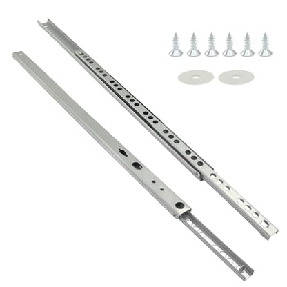 13.5" Small Narrow Drawer Slides, 1 Pair - size: 13.5"
