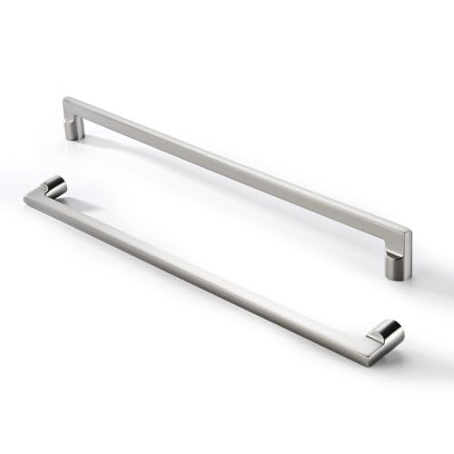 AVICCI 10 Pack Cabinet Pulls 10 Pack 7.5"/192mm Brushed Nickel Kitchen Cabinet Handles Modern Pulls for Dresser Drawers,Cabinet Hardware Cabinet pulls - color: Brushed Nickel, size: 7.5"(192mm)Hole Center-5Pcs