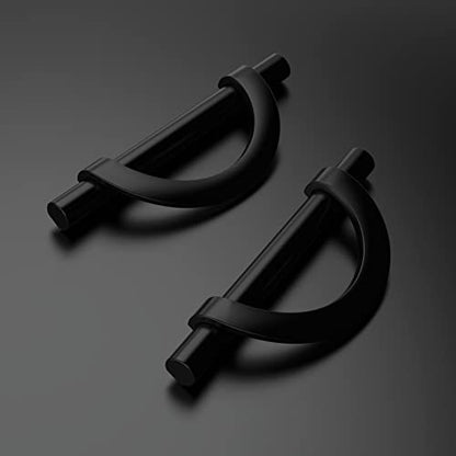 Amerdeco 10 Pack Matte Black Cabinet Pulls 3.75 Inch(96MM) Hole Centers Kitchen Cabinet Handles Hardware Kitchen Handles for Cabinets Cupboard Handles Drawer Pulls - color: Matte Black, size: 3.75"/96MM Hole Center, style: 10 Pack