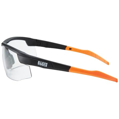 KLEIN TOOLS 60159 Semi Frame Safety Glasses, Clear Lens - color: Clear Lens, size: Single