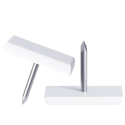 25 Pcs Furniture Glide Nails, 18x12x3mm, Square, Nylon - size: 18×12mm