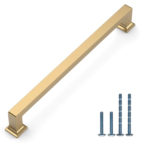 Champagne Bronze Cabinet Handles Kitchen Pulls 7.5 Inch 10 Pack - color: Champagne Bronze, size: 7.5" Hole Center