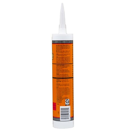 Gorilla 100% Silicone Caulk, Kitchen & Bath Sealant, 10oz Cartridge, Clear - color: Clear, size: 10 Ounce