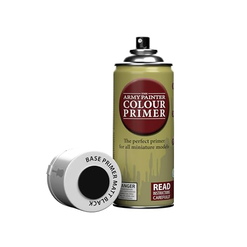 The Army Painter, Colour Primer Matt Black, 400 ml acrylic spray - color: Matt Black