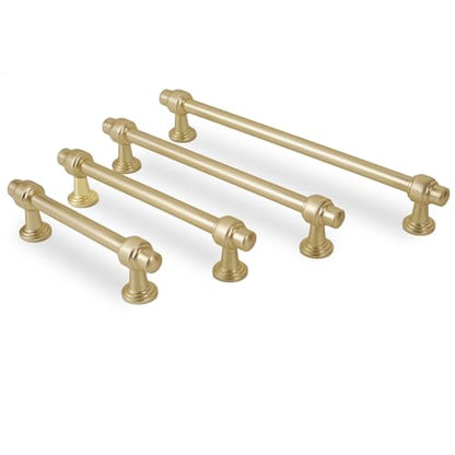 10 Pack 5 Inch Kitchen Cabinet Handles Champagne Bronze Cabinet Pulls Zinc Alloy Drawer Pulls Kitchen Hardware - color: Champagne Bronze, size: 5'' Hole Center(128mm)