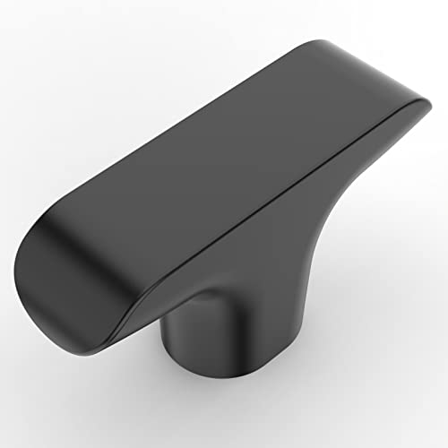 Amerdeco 10 Pack Matte Black Cabinet Knobs & Pulls, 2 Inch(50MM), Kitchen & Bathroom Cabinets - color: Matte Black, size: 2"/50MM, style: 10 Pack