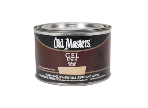 Old Masters 80108 Gel Stain Pint, Natural, 1 - color: Natural, size: 1 Pint