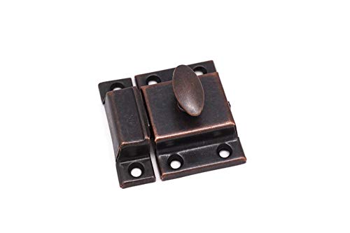 Cabinet Latch Antique Copper Finish Country Furniture Cupboards Modern Cabinetry Excellent Antique Reproduction