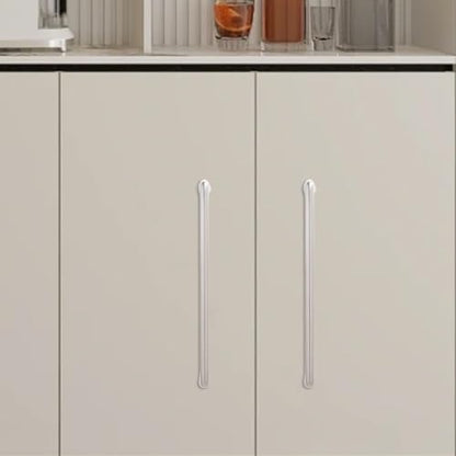 10 Pack 7.5 inch Brushed Satin Nickel Kitchen Cabinet Handles - color: Brushed Satin Nickel, size: 7-1/2 inch Hole Center