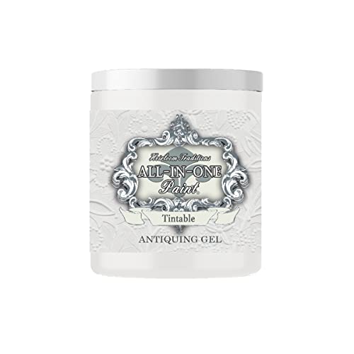 Heirloom Traditions Antiquing Gel - Tintable, 8 Fl Oz - color: Clear, size: 8 Fl Oz (Pack of 1)