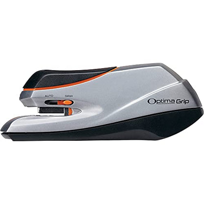 Swingline Electric Stapler, 20 Sheet Capacity, Optima 20, Jam Free, Compact, Automatic or Manual, Plug in or Battery, Orange and Gray (48207) (Pack of 3) - size: 20 Sheet, style: Half Strip (Compact) (Pack of 3)