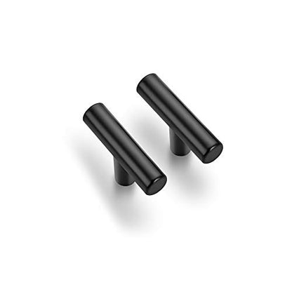 Ravinte Matte Black Cabinet Pulls Cabinet Handles Single Hole 10 Pack - color: Matte Black
