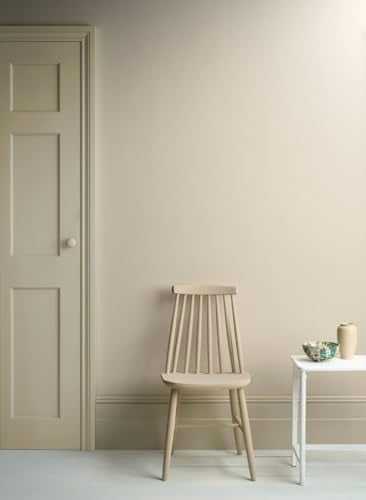 Annie Sloan Satin Paint (Canvas, 25 Fl Oz/750 mL). Soft sheen for interior wood and metal. Self-leveling, all-in-one paint with no wax or lacquer required. - color: Canvas