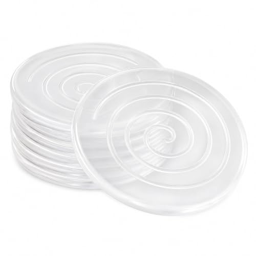 ZOMPAGO Clear Silicone Furniture Pads Cabinet Bumpers Wall Protection 8PCS - size: 8 PCS