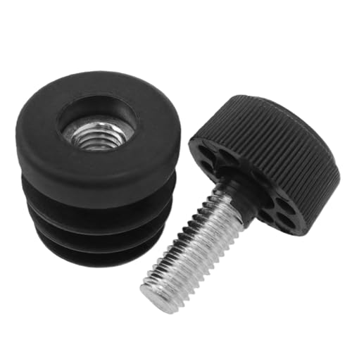 8pcs 25mm Adjustable Leveling feet for Furniture Circular Built-in Leveling feet Suitable for Office or Household Furniture