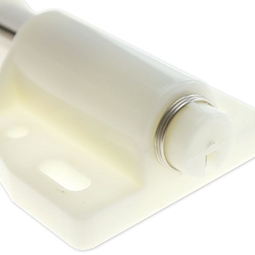 SING F LTD 4pcs White Push to Open System Latch Cabinet Cupboard Drawer