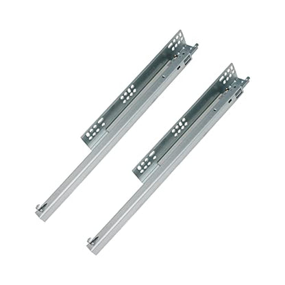 URBEST Drawer Slide,Under-Mount Concealed Self Soft Close Under，Concealed Cabinet Furniture Drawer Runners (10 Inch) - size: 10 Inch