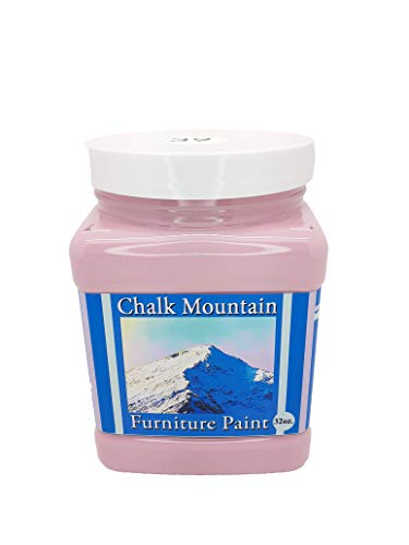Chalk Style All-in-One Paint: Eco-friendly, matte finish for furniture, home decor, cabinets, and crafts. Low voc and odor. 32oz #39 Light Magenta