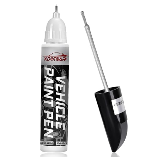 Silver Touch Up Paint for Cars, Professional Automotive Paint Scratch Repair, Lasting Auto Scratch Remover, Color Accurate, Quick Drying, Easy to Use, Safe and Waterproof, Versatile Use - color: Silver
