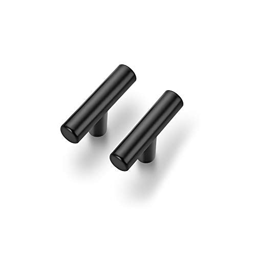 Ravinte Matte Black Cabinet Pulls, Stainless Steel, 2 Inch, 30 Pack - color: Matte Black