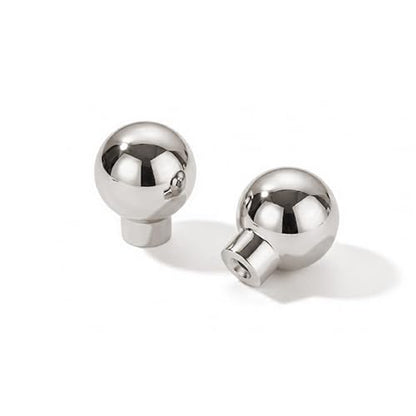 khtumeware 10 Pack Heavy Duty 1-1/8" Vibrant Polished Nickel Cabinet Knobs - color: Polished Nickel, size: Diameter：1-1/8-knobs