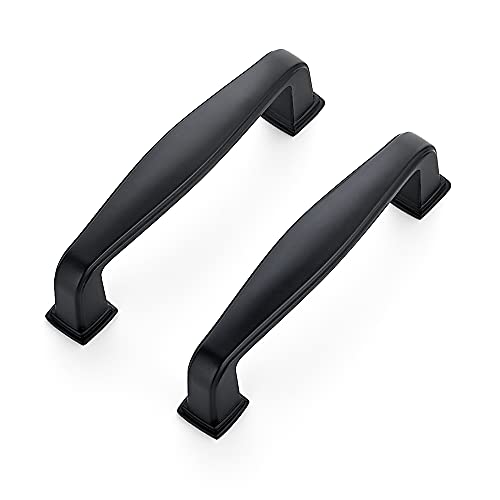 Ravinte Matte Black Cabinet Handles Solid Cabinet Pulls, 3 Inch CC, 30 Pack - color: Black