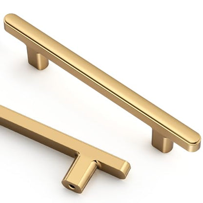 Asidrama 2244 10 Pack 3.75 Inch(96mm) Champagne Bronze Kitchen Cabinet Handles, Cabinet Pulls Kitchen Cabinet Hardware for Cupboard Drawer Pulls - color: Champagne Bronze, size: 3.75" Hole Center, style: 10 Pack