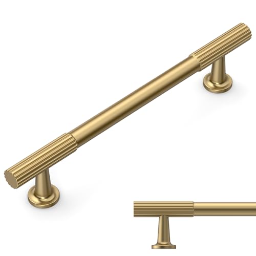 Amerdeco 10 Pack Champagne Bronze Cabinet Pulls 5" - color: Champagne Bronze, size: 5"/128MM