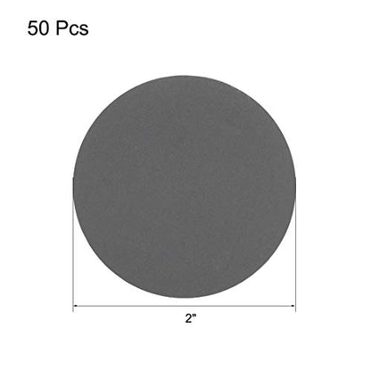 uxcell 2-Inch Hook and Loop Sanding Disc Wet/Dry Silicon Carbide 1500 Grit 50 Pcs - size: 1500 Grit