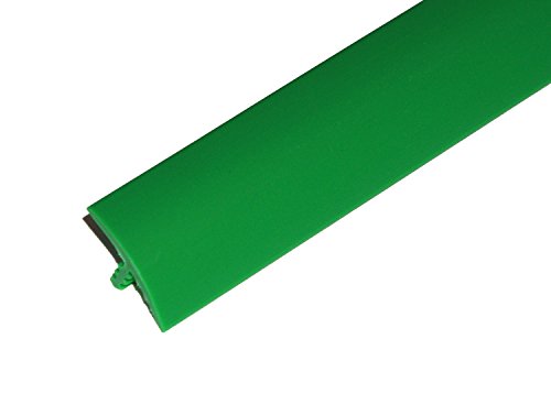 25ft Roll of Green 3/4" Plastic Tee Moulding for Arcade Game Cabinets, Counters, Shelves, or Tables - color: Green, size: 25 Feet