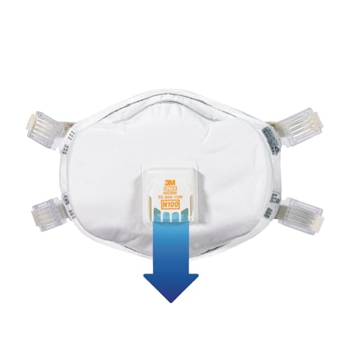 3M Lead Paint Removal Valved Respirator, 1-Pack