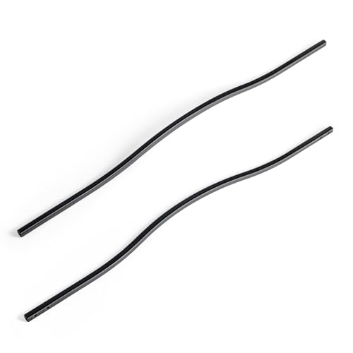 Goo-Ki Low Profile Matte Black Cabinet Pulls, Double Hole Centers (17.6''/18.9'') Zinc Alloy Handle for Drawer Cupboard Wardrobe,6 Packed - color: Matte Black, size: 17.6''/18.9'' Hole Center