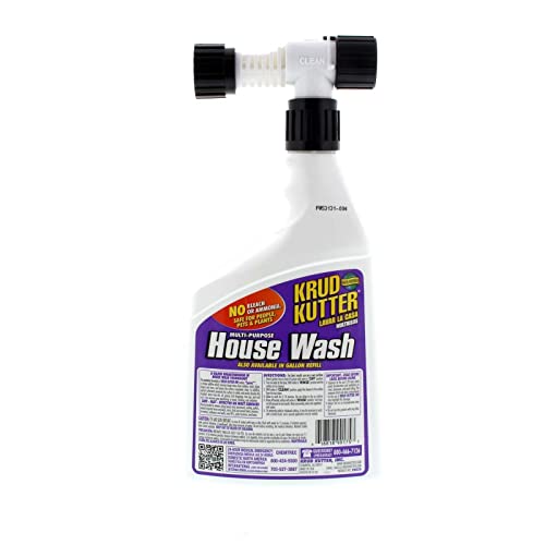Krud Kutter HW32H4 Multi-Purpose House Wash, 32 oz (Pack of 2) - size: 32 Ounce (Pack of 2)