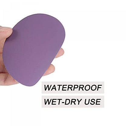 uxcell 20Pcs 3-Inch Purple Sanding Discs 2000 Grits Hook and Loop Professional Aluminum Oxide Sand Paper Wet Dry Polish for Wood Metal Paint Finishing - style: 2000 Grit