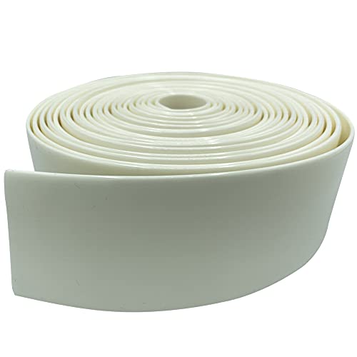 LukLoy 2" Wide 50ft Long Vinyl Straps for Patio Chairs Repairs, White - color: White