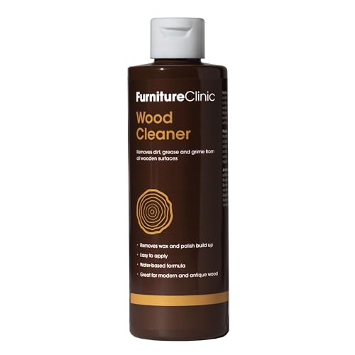 Furniture Clinic Wood Cleaner, Cleans & Brightens Furniture & Wood Surfaces - size: 17oz/500ml