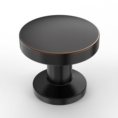 Asidrama 2 Pack Oil Rubbed Bronze Kitchen Cabinet Knobs - color: Oil Rubbed Bronze, style: 2 Pack