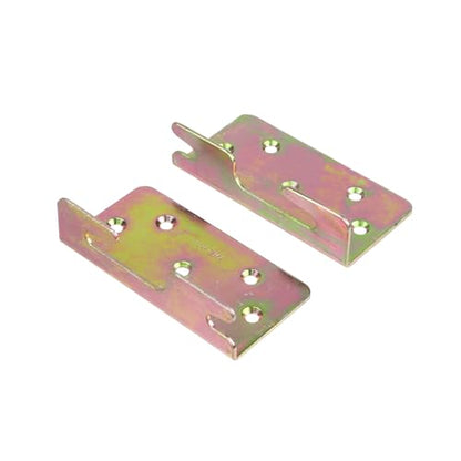 Geesatis Beds Rail Bracket,4 PCS Bed Rail Hooks Plates,3.6" x 2"