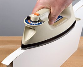 Edge Supply Frosty White (Warm White), Off-White Melamine 3/4 inch X 50 ft roll of White Edge Banding, Pre-glued Flexible Edging, Easy Application Iron-On Edging for Furniture Restoration. - size: 3/4 inch X 50 ft