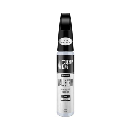 White Touch Up Paint Pen Multi Surface Touch Up Paint Scratch Repair for Wall Door Cabinets Wood Furniture Semi Gloss White