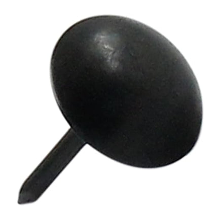 Piutouyar 200 Pcs Black Upholstery Tacks Antique Thumb Tacks, 9 x 15mm - size: 9x15mm