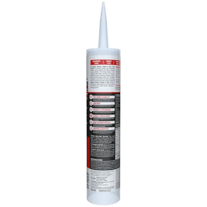 GE Supreme Silicone Caulk for Kitchen & Bathroom, Clear, 10 fl oz Cartridge, 1 Pack - 100% Waterproof Silicone Sealant, 7X Stronger Adhesion, Shrink & Crack Proof - color: Clear, size: Pack of 1